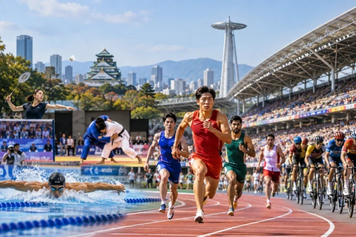 Asian Games 2026 sporting event in Aichi-Nagoya
