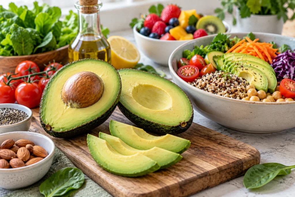 Avocado and nutrient-rich foods associated with skin-health nutrition