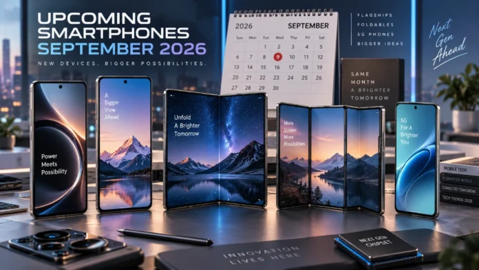 Upcoming Smartphones in September 2026 lineup
