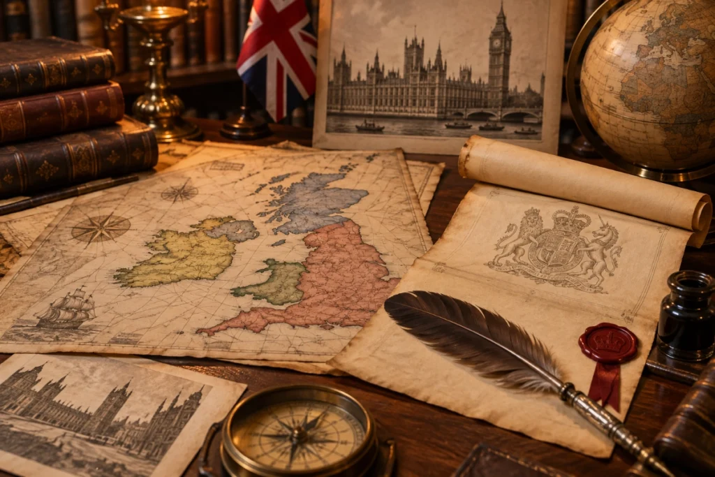 Historical formation of Great Britain and the United Kingdom