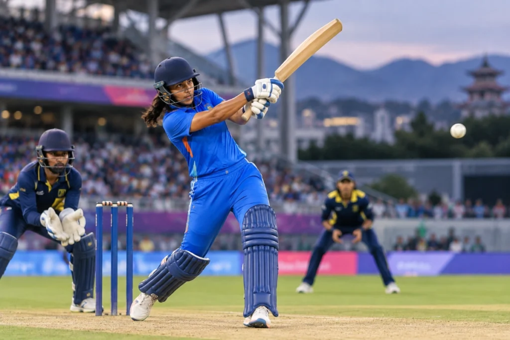 India Women's Batting Asian Games 2026