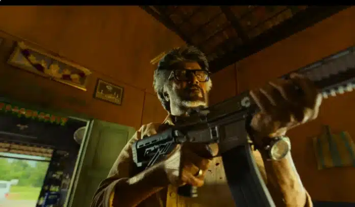 Jailer 2 trailer featuring Tiger Muthuvel Pandian in a dramatic action setting