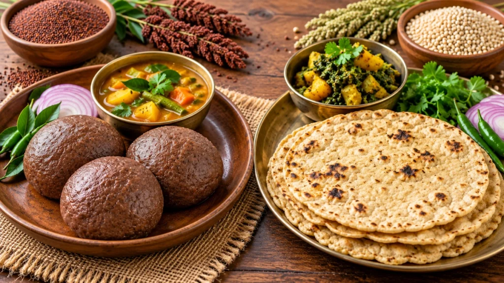 Ragi Mudde vs Jowar Roti